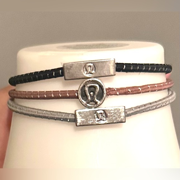 lululemon athletica Jewelry Lululemon Bundle Of 3 Braceletsglow On